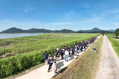 노관규 순천시장, 지난해 세계유산축전(혜움 세계유산학교)