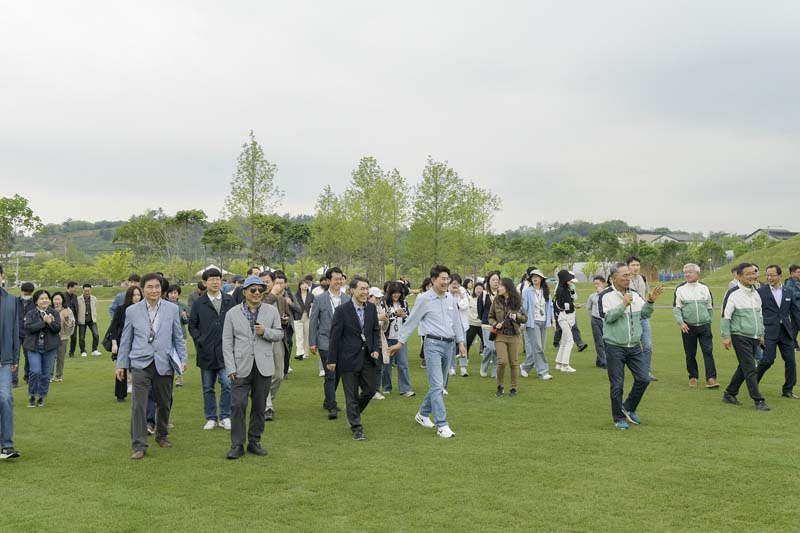 3일 대통령 직속 국가균형발전위원회가 2023정원박람회를 찾았다1